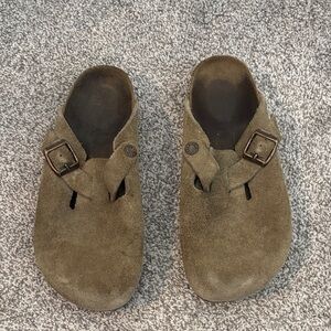 Birkenstock Boston Suede Clog